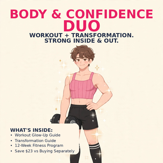 Body and Confidence Duo cover, workout and transformation guides bundle