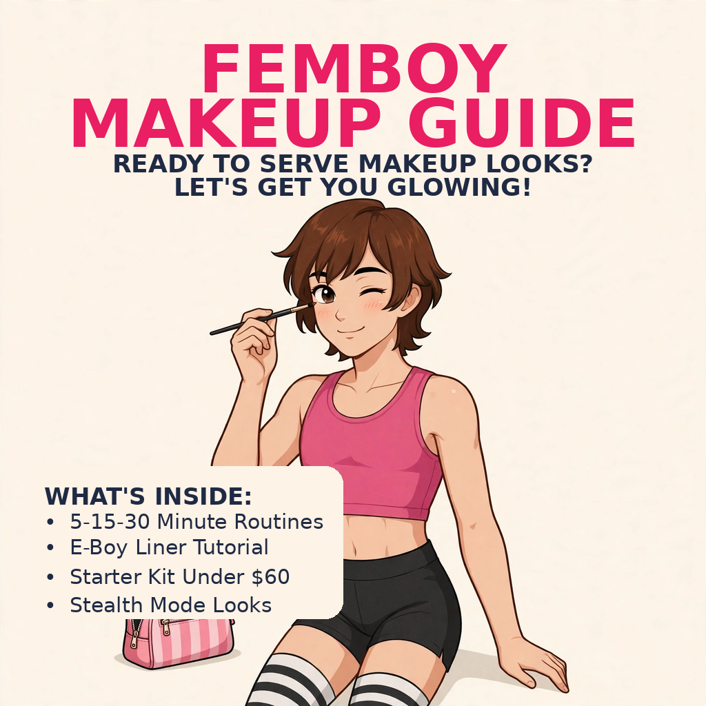 Blending foundation - Complete Femboy Makeup Guide | FemboyGuide