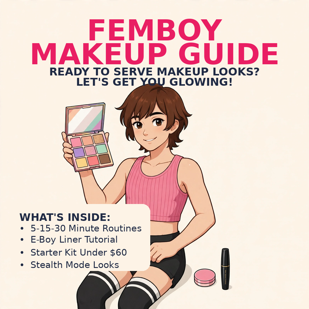 E-boy eyeliner tutorial - Complete Femboy Makeup Guide | FemboyGuide