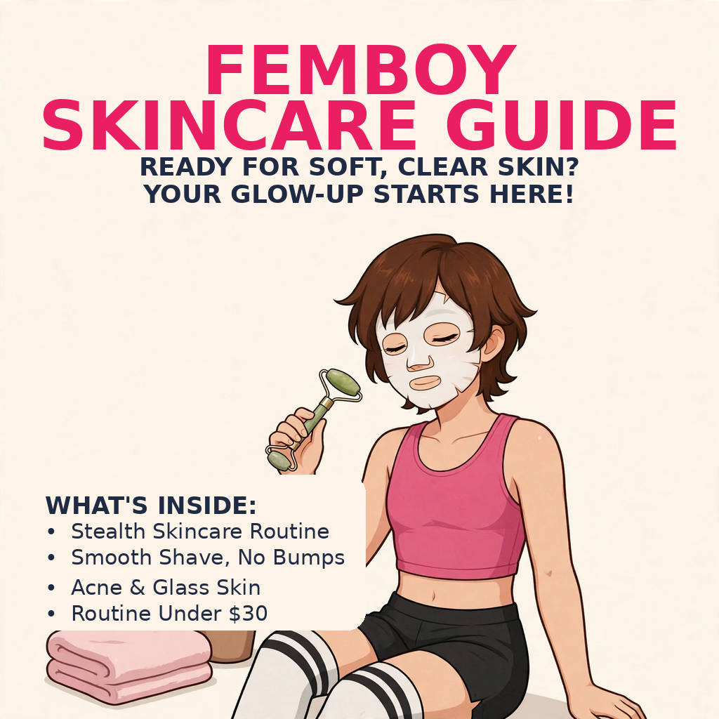 Face mask treatment - Femboy Skincare Guide for Beginners | FemboyGuide
